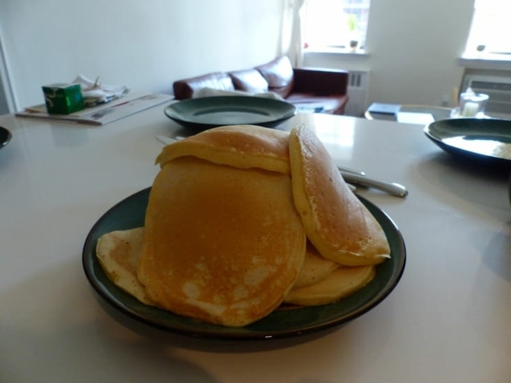 Une première journée New-Yorkaise débute forcément par des pancakes
