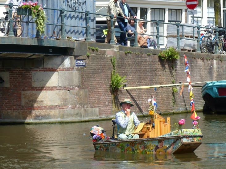 Reinier Sijpkens, le poète-musicien des canaux
