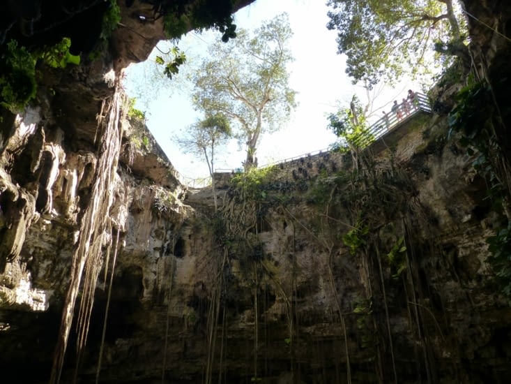 On se laisse flotter et on lève les yeux vers le Ciel... quel pied.
