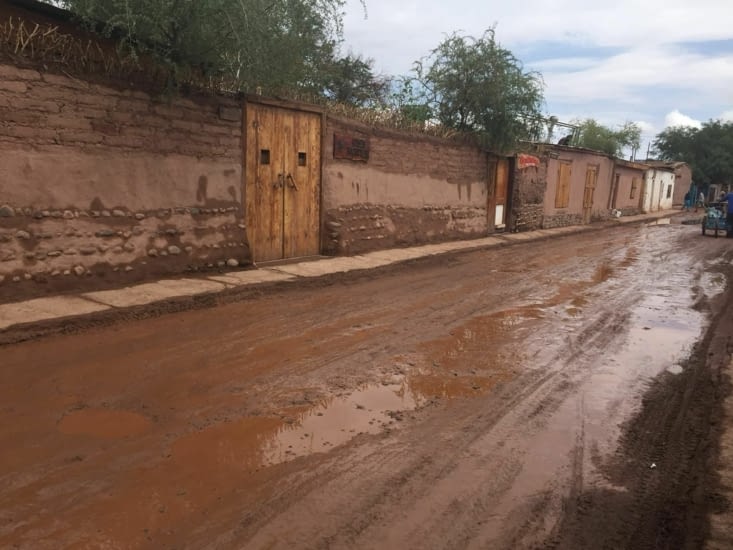 Pluie, et encore là, c'est rien...