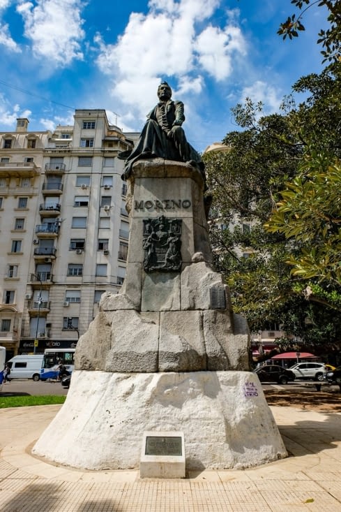 Statue de la Plaza Del Congreso