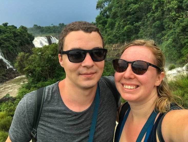 Les chutes (côté Brésil)