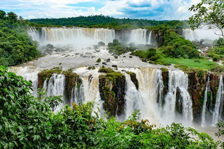 Les chutes (côté Brésil)