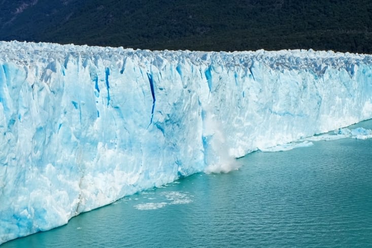 1ère chute de glace