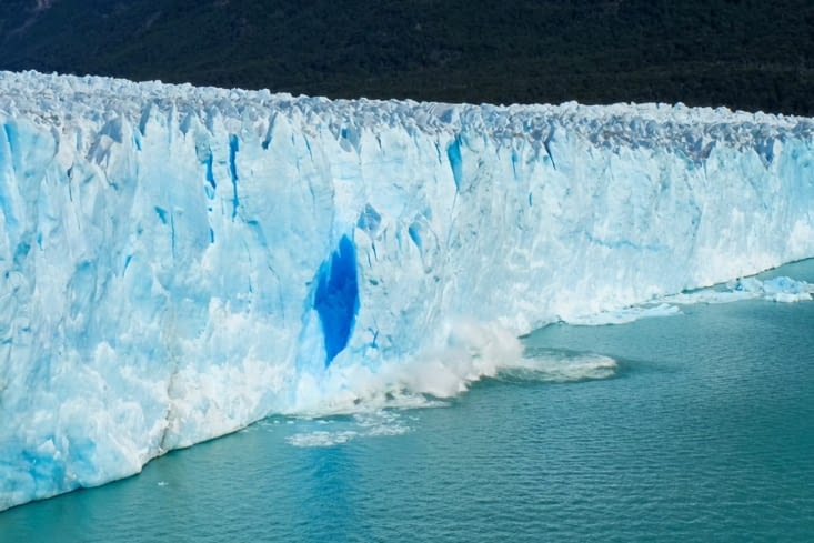 1ère chute de glace