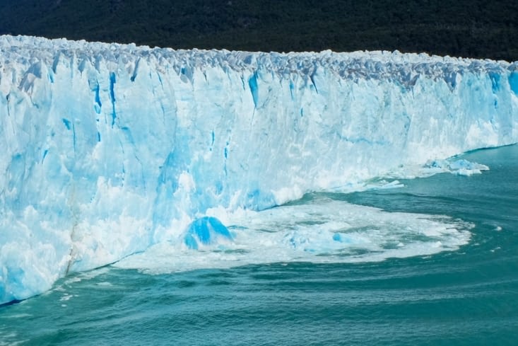 1ère chute de glace