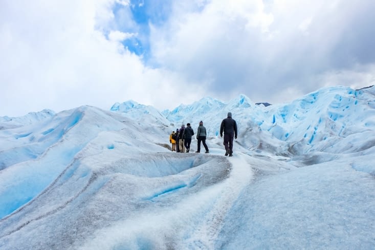 Trek sur le Perito Moreno