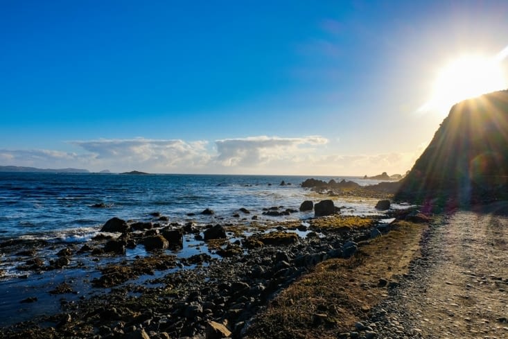 En face du Pacifique pour la toute première fois !