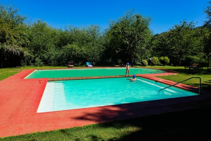 Termas de Menetue - piscine extérieure autorisée pour les enfants