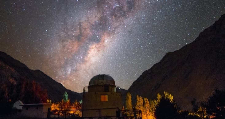 La Voie Lactée telle qu’on l’a vue (source : www.chile.travel)