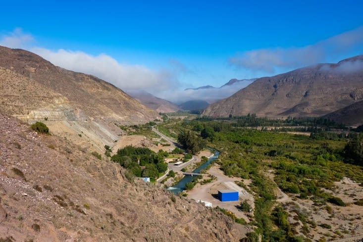 Vallée de l'Elqui - Barrage Puclaro