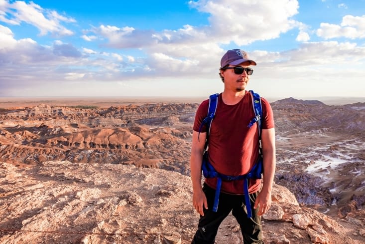 Valle de la Luna - Coucher de soleil