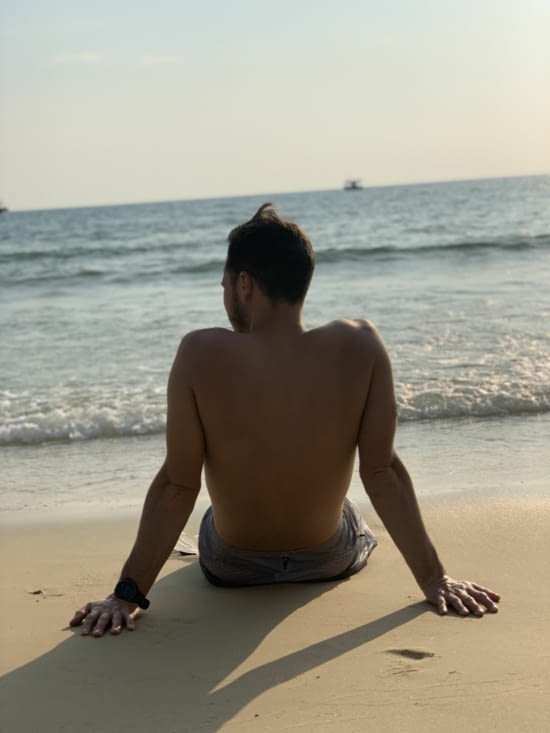 Jordan contemple l’eau