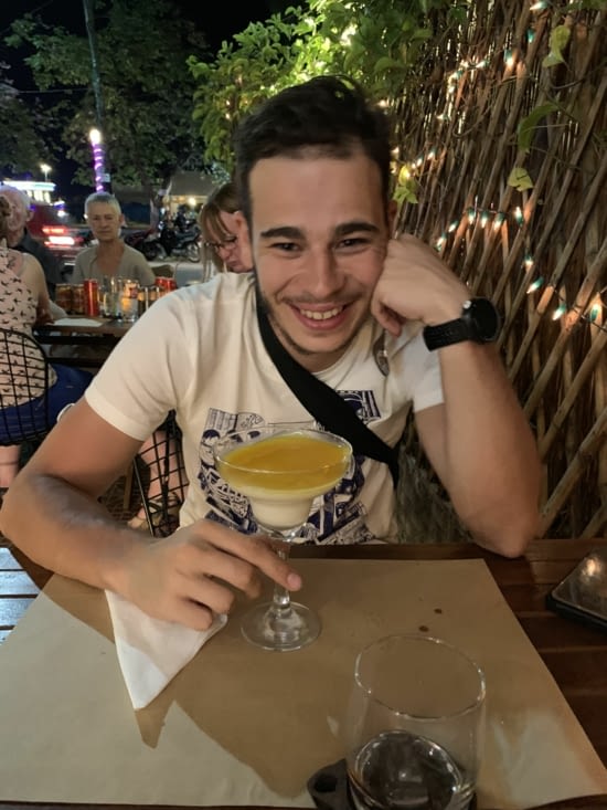 Jordan content qui mange sa panacota