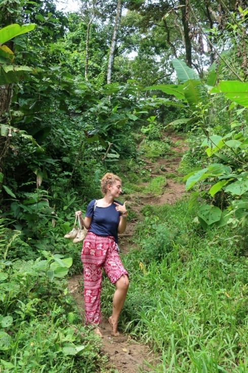 Ma dégaine pendant le trek