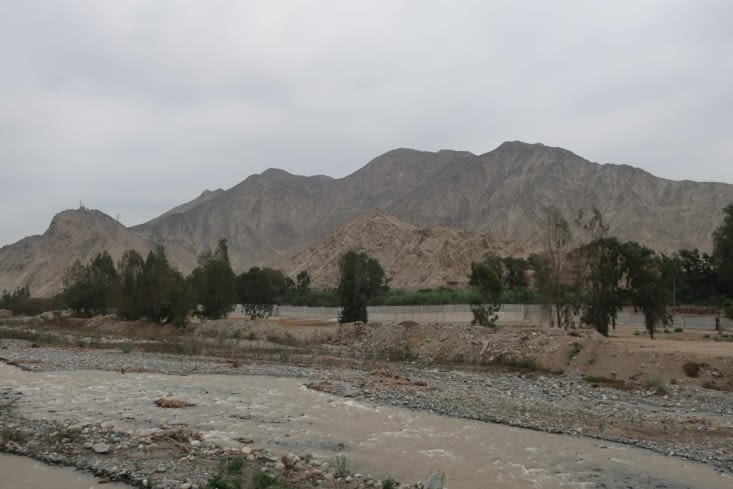 Le paysage pour se rendre à Tambo