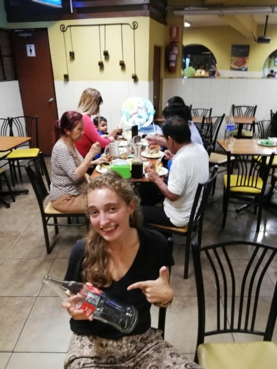 Un repas en famille classique