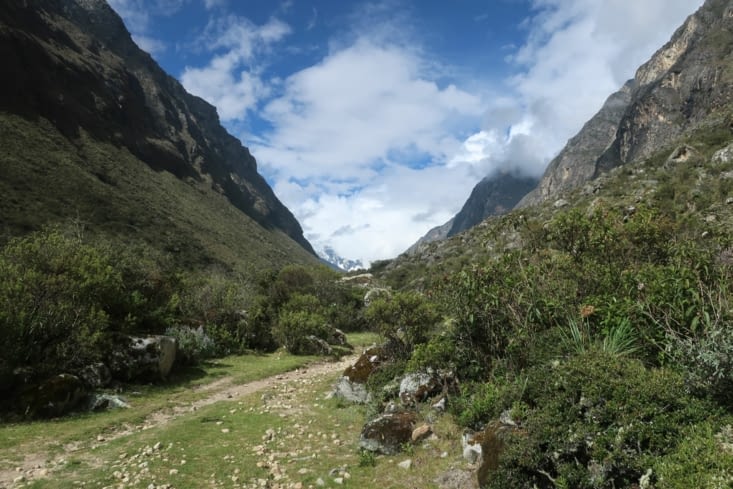 Paysage une fois la montée passée