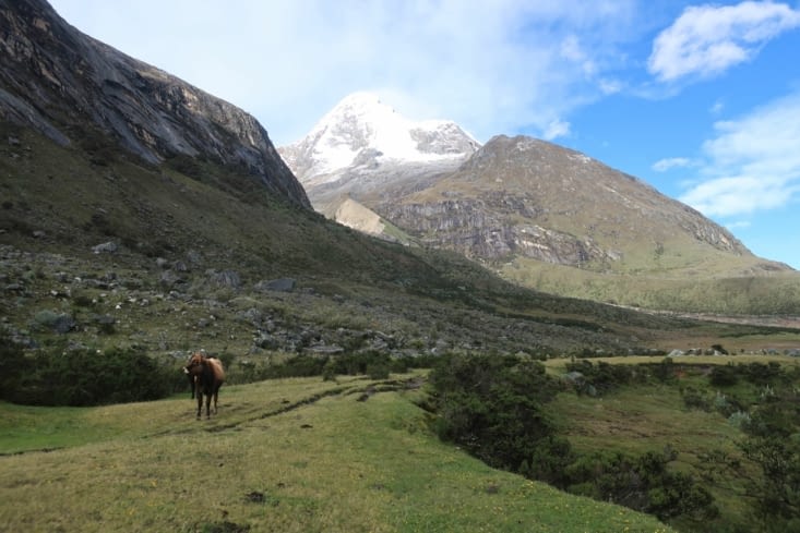 Un autre point de vue du campement