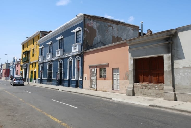 Les rues colorées de Trujillo