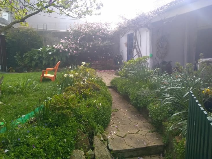 Le charmant petit jardin de Marion et Pierre à Sainte Hermine