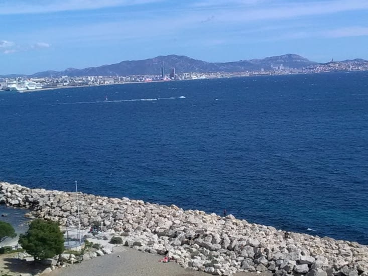 Vue de Marseille depuis L'Estaque
