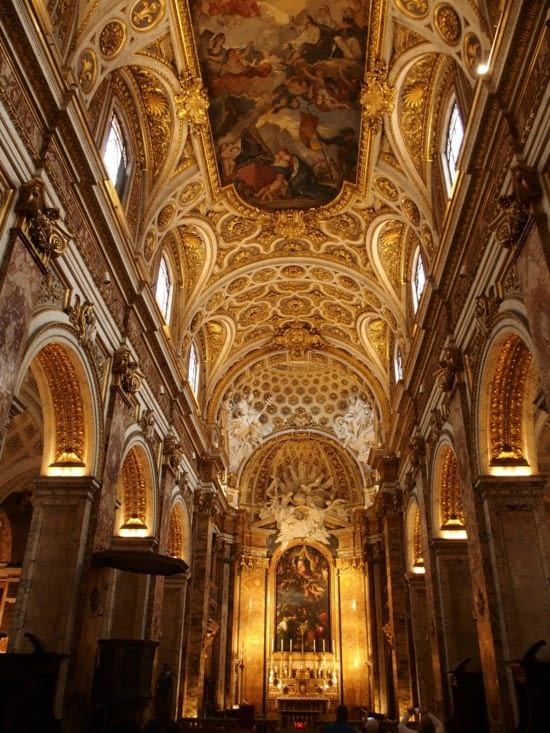 Eglise Française où se trouvent trois toiles du Caravage.
