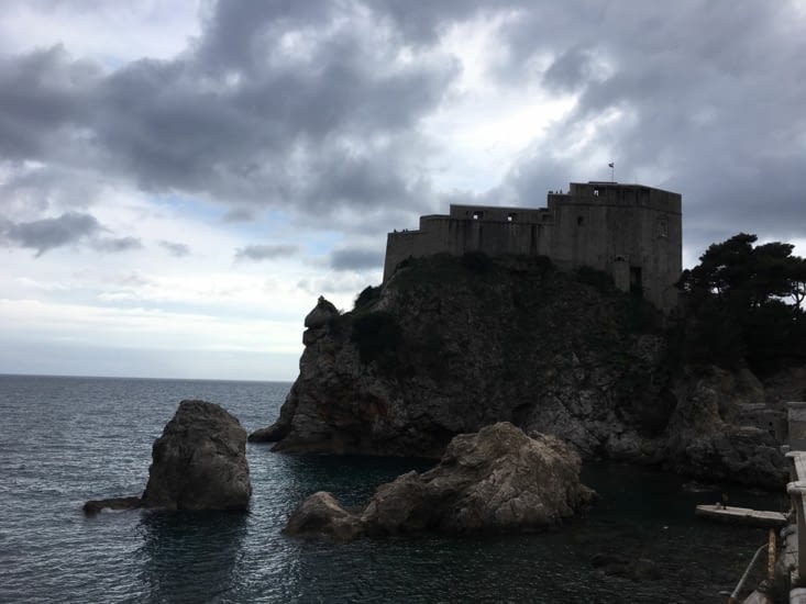 Nous avons eu le courage d'une ballade au bord de mer