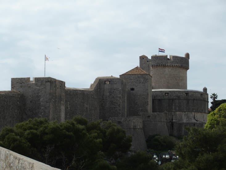 Les remparts impressionnants .