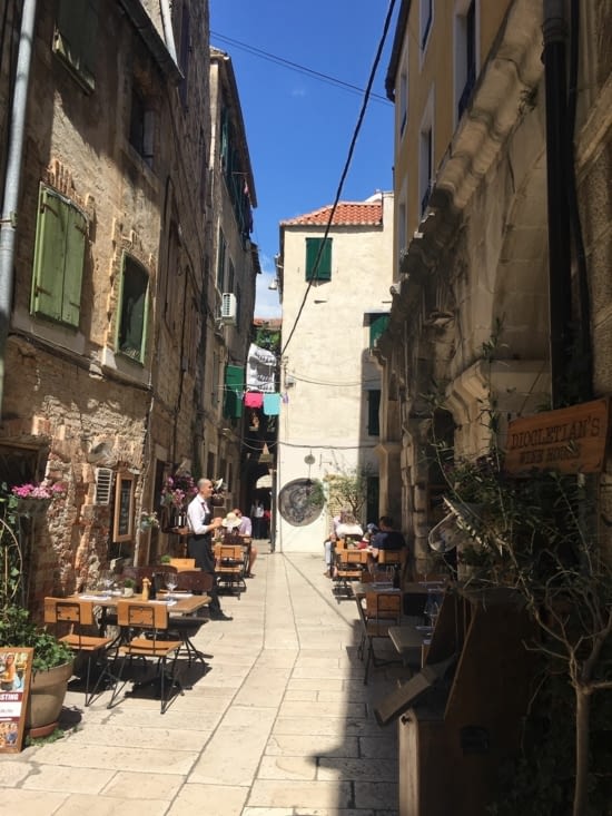 Une rue de Split