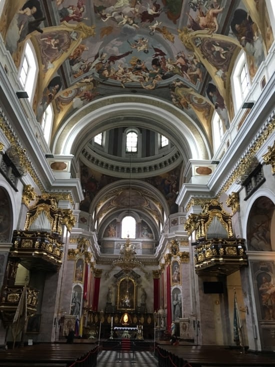 Une belle cathédrale baroque