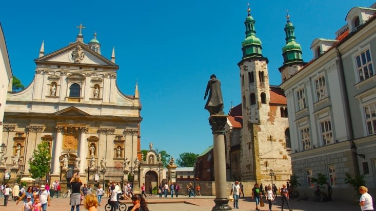 Cracovie ville de tous les styles : Roman, Baroque, Gothique ...