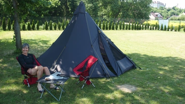 Et voila la résidence secondaire terminée .