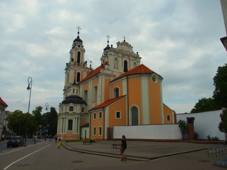 Une des églises de Vilnius