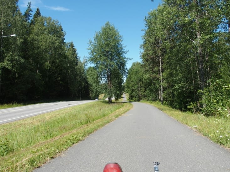 Ça c'est de la piste cyclable sécurisée !