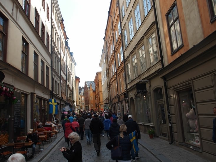 Une vieille rue dans le centre historique