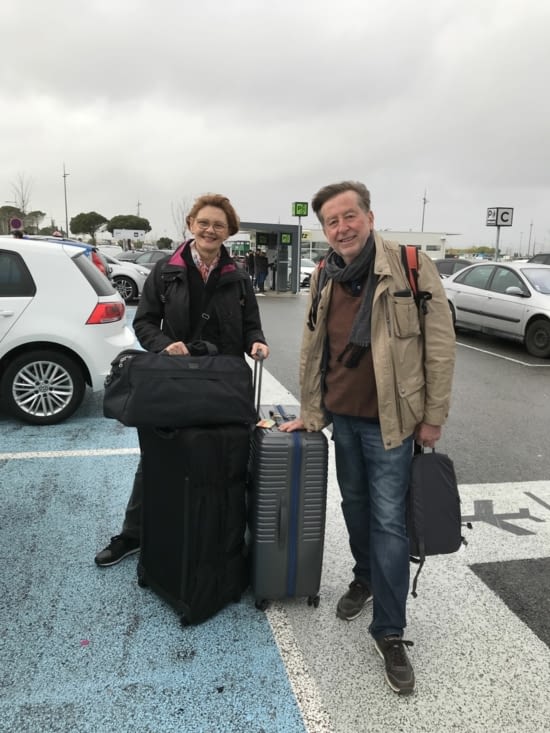 Et c’est le grand départ depuis Marseille vers Madrid puis Buenos Aires