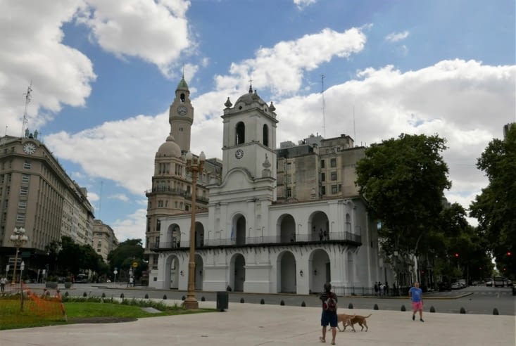 Le Cabildo, musée historique de la révolution de Mai et ancien batiment administratif