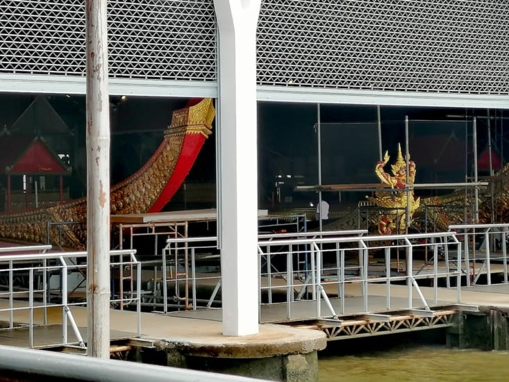 Le musée des barges royales.
