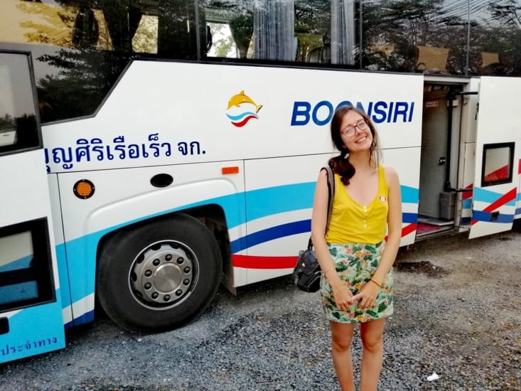 Sur la route de Bangkok