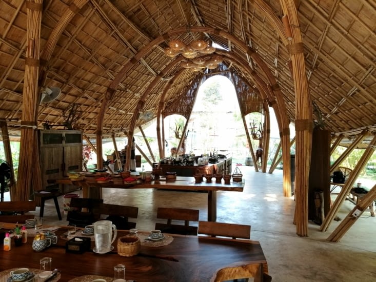 L'abri côté salle à manger ...