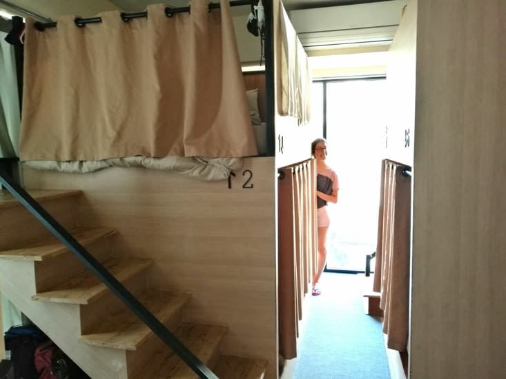 Notre chambre à l'Arch 39.