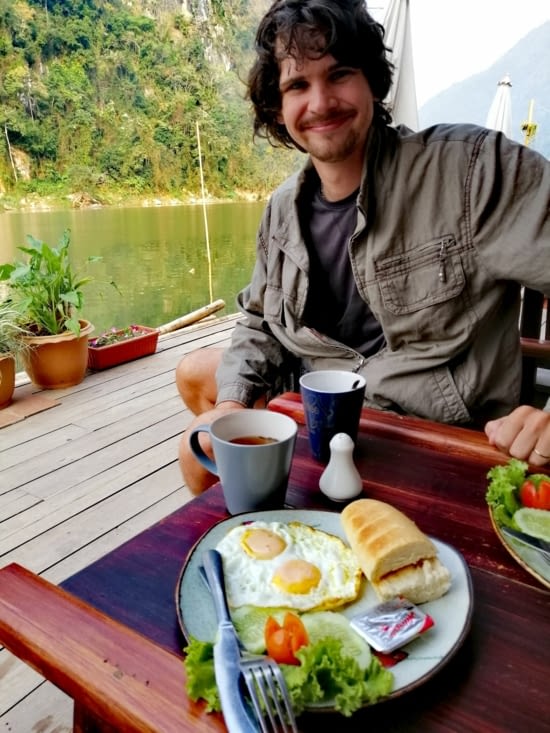 Un petit déjeuner ébouriffant.