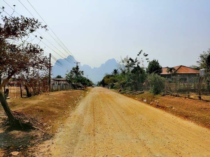 Au bout de la piste.
