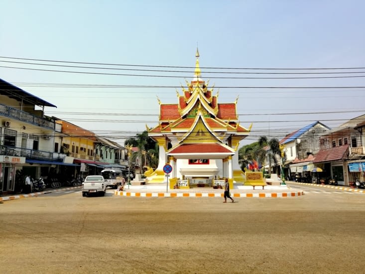 Centre ville de Thakhek.
