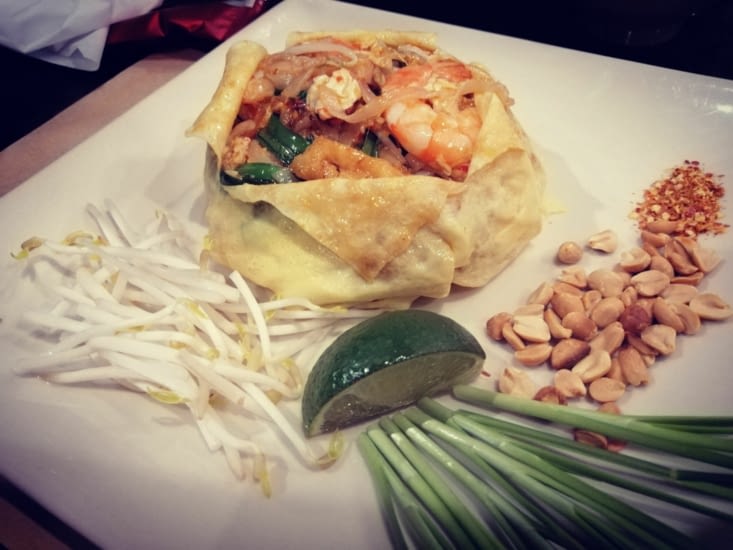 Pad Thaï à la manière Saïgonnaise.