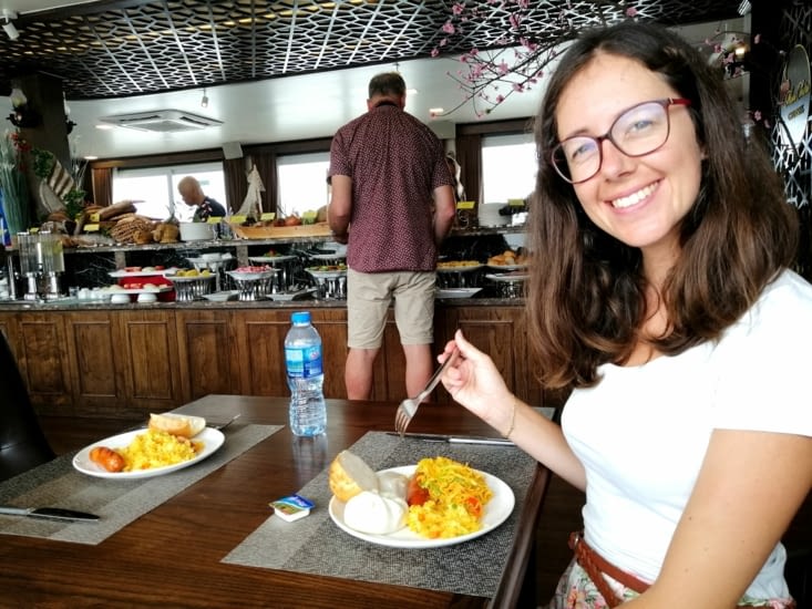 Dernier lunch avant le débarquement.