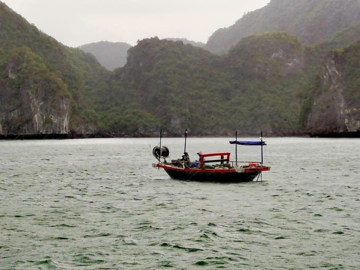La pêche est bonne.