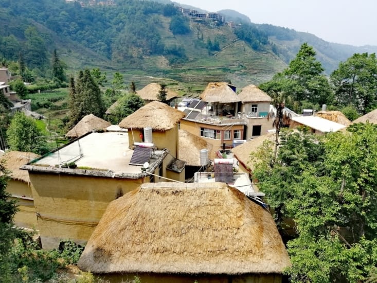 Village traditionnel de Pugao Laozhai.