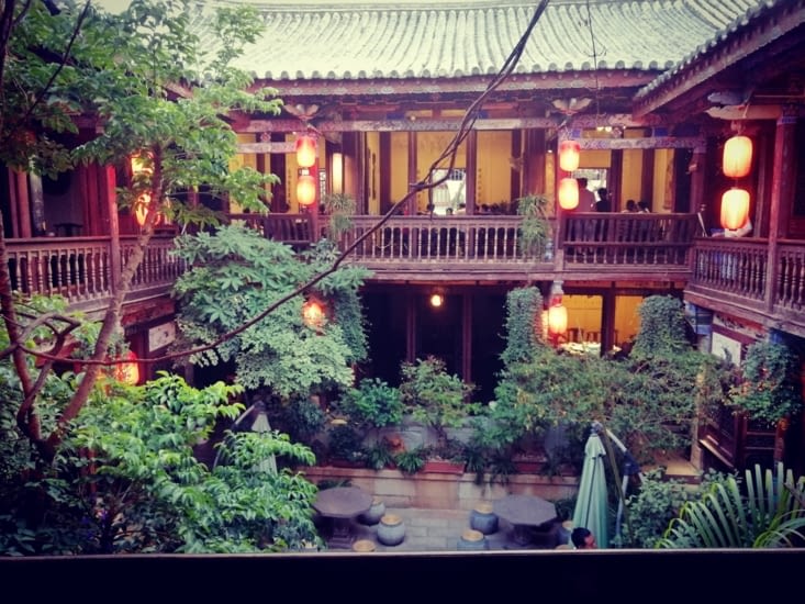 Le très beau restaurant où nous avons mangé (pour 8€)